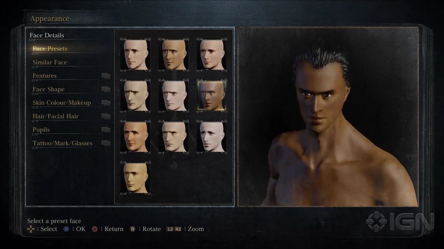 Bloodborne- Exploring its Vast Character Creator - IGN First.mp4_000042352_